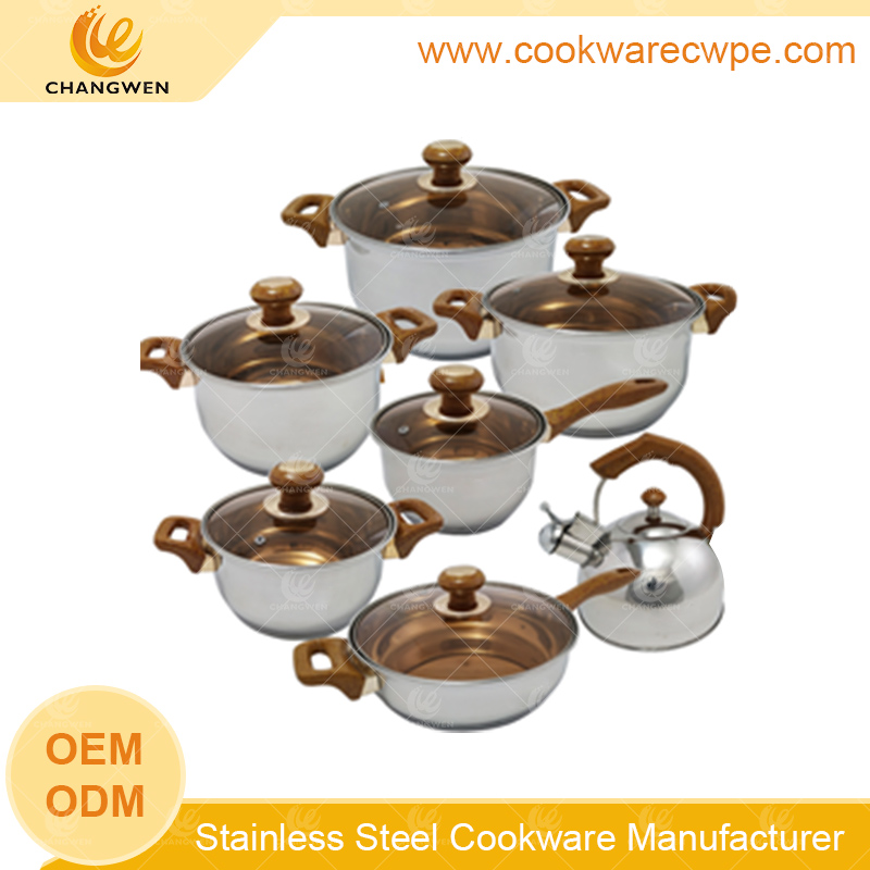 Buy Wholesale China Colorful 14pcs Stainless Steel Cooking Pot And